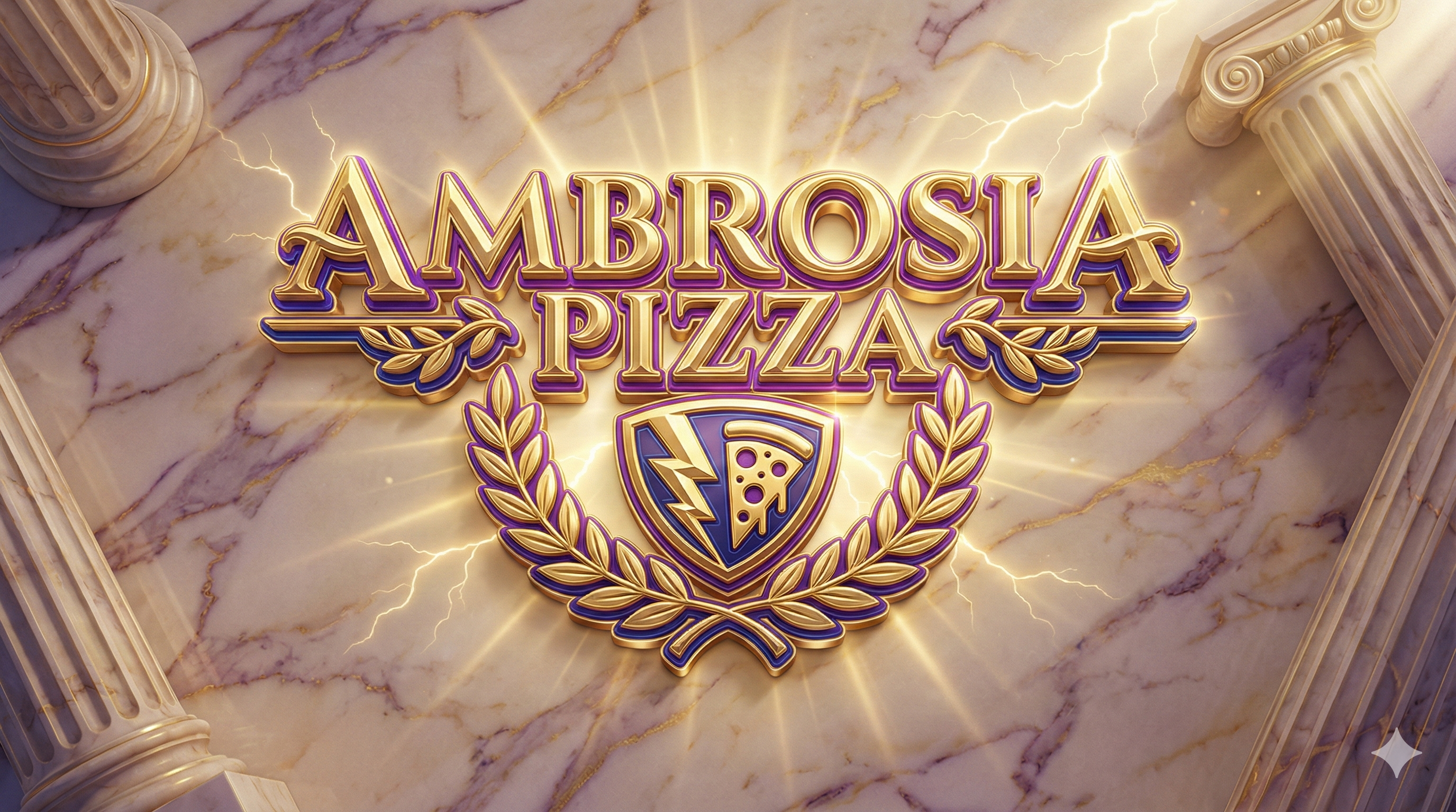 Ambrosia Pizza Logo